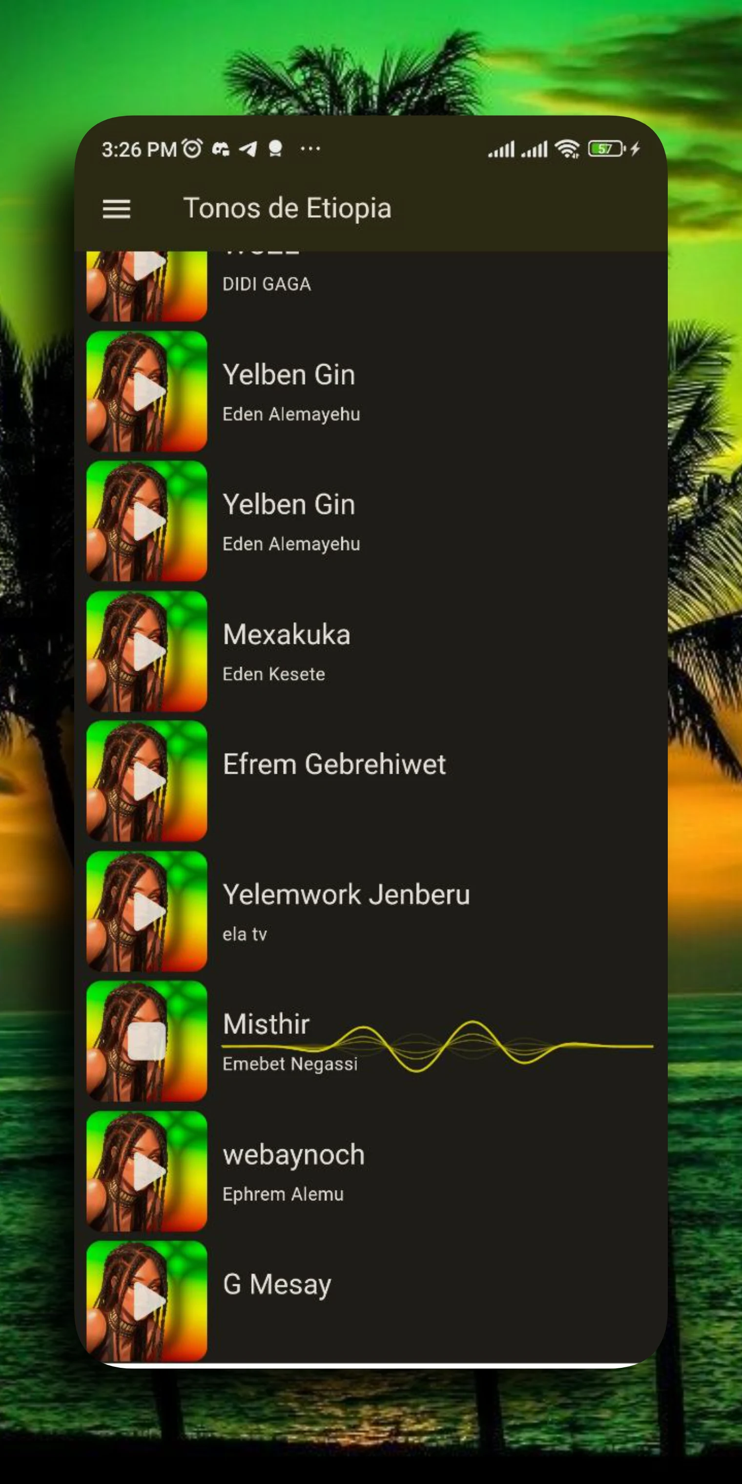 Ethiopian Ringtones screenshot